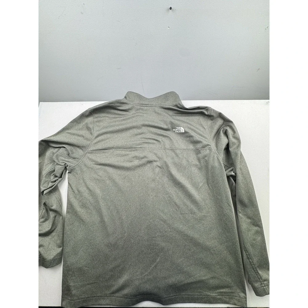 North Face Men's Green Pullover Size XXL 1/4‎ Zip A3RT3